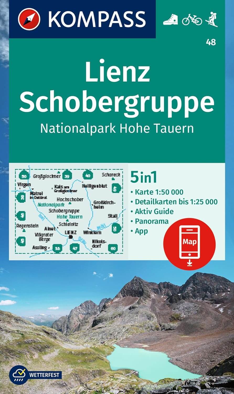 Karte Schobergruppe (Amazon Affiliate)